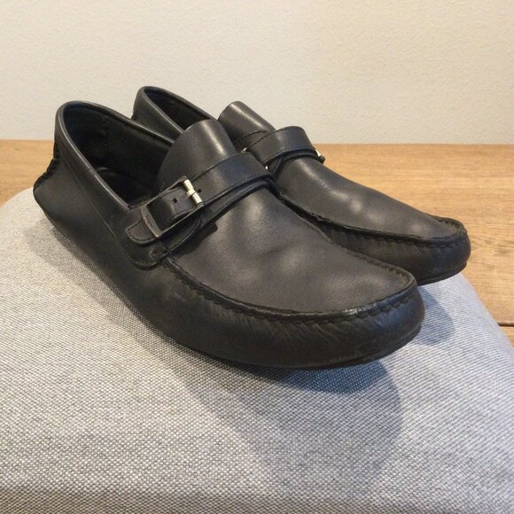 Salvatore Ferragamo Men\'s Black Loafers Sz 7.5 main image 11